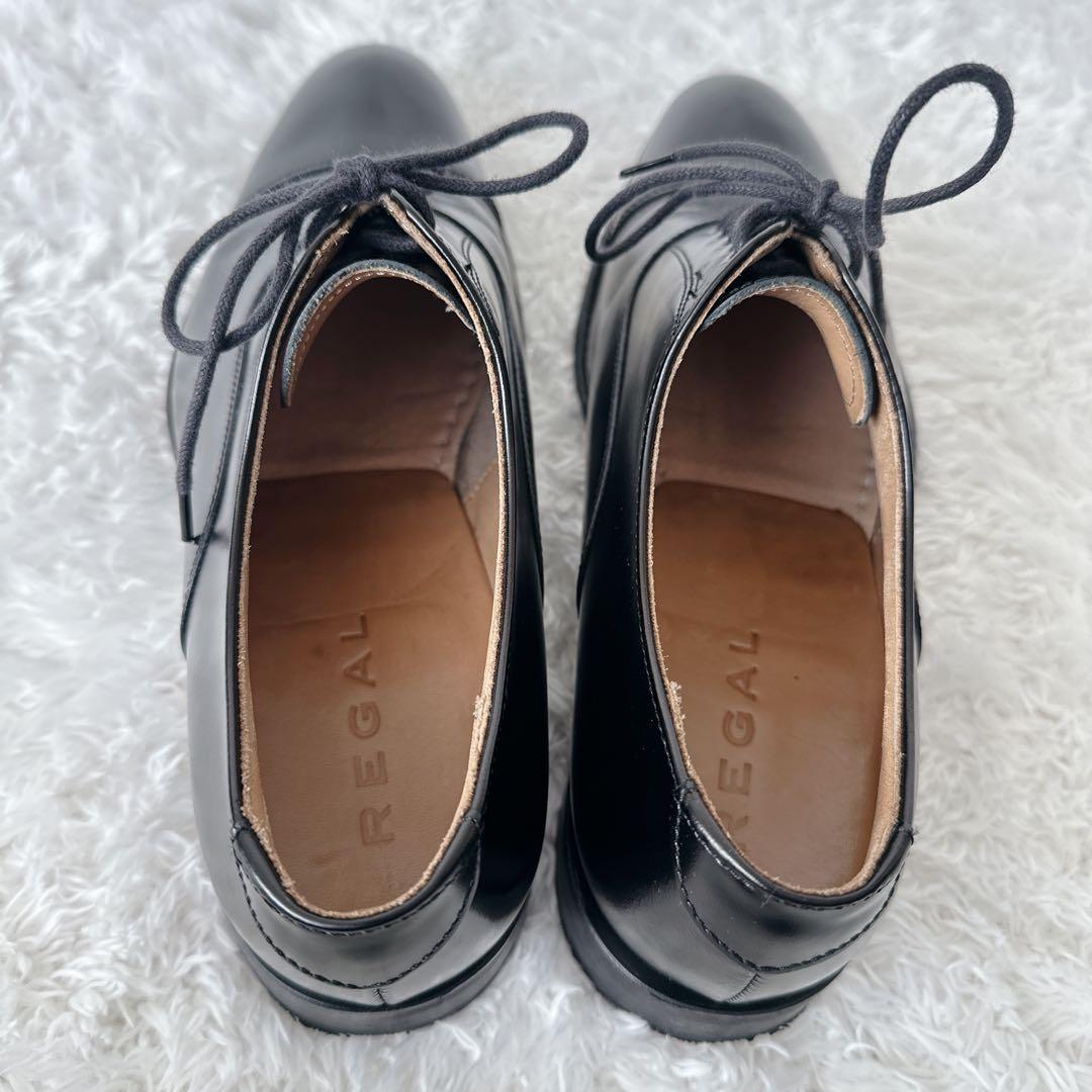 【美品】REGAL ビジネスシューズ　811R レースアップ　ブラック 24cm