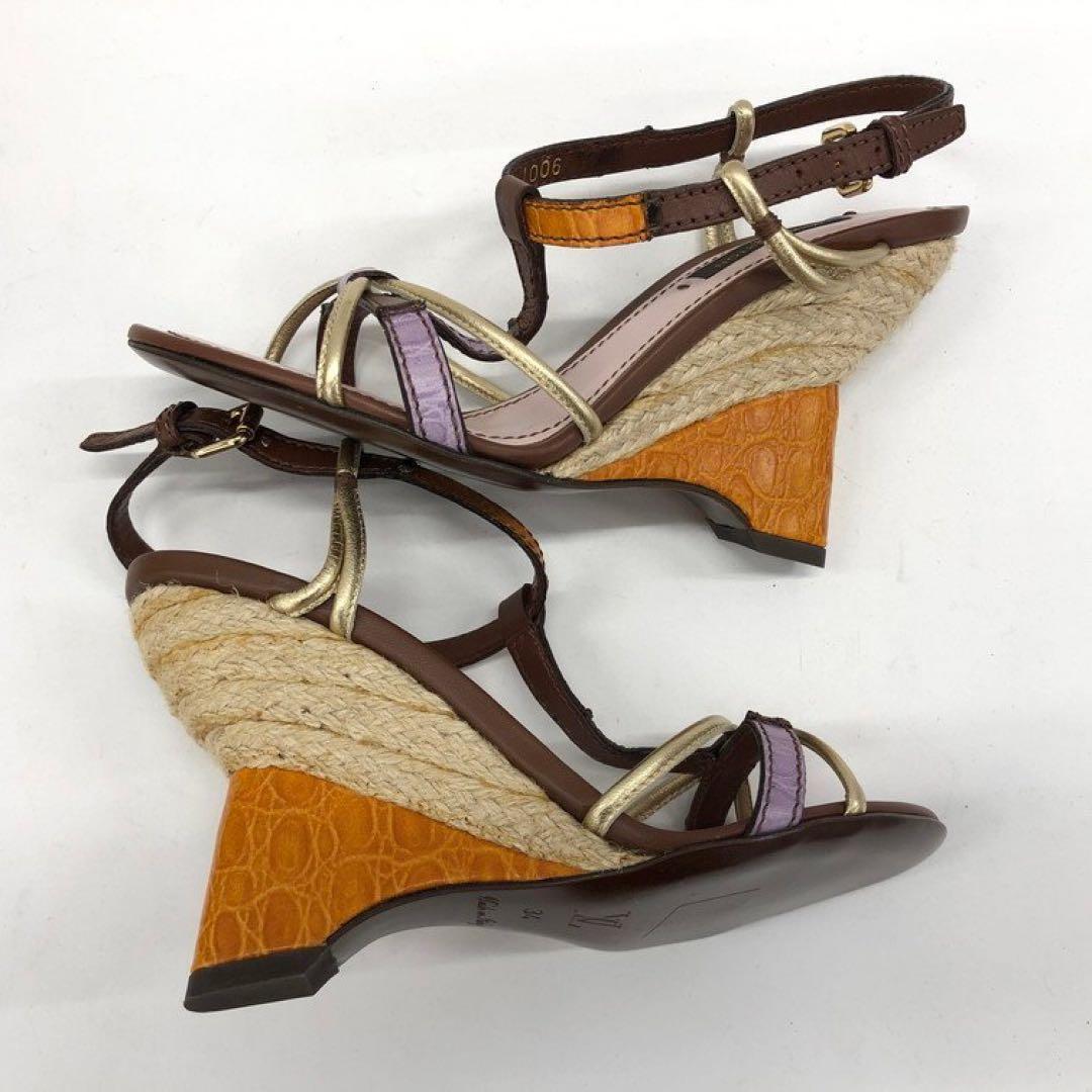 LOUIS VUITTON ルイヴィトン サンダル NL1006