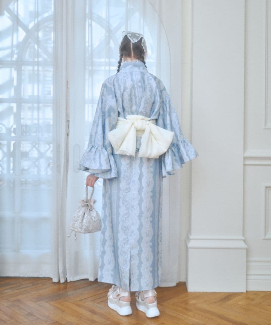 Lovilyn セパレート浴衣(帯セット) ブルー 新品未使用