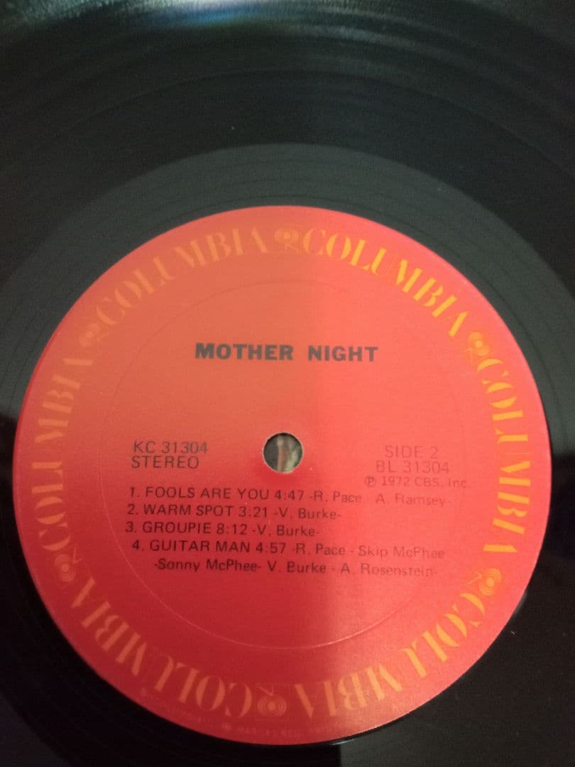 Mother Night　レアグルーヴ　チカーノ　FUNK ファンキーロック