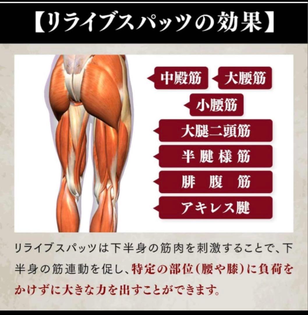 【新品】RELIVE リライブスパッツ　メンズLLサイズ　タイツ