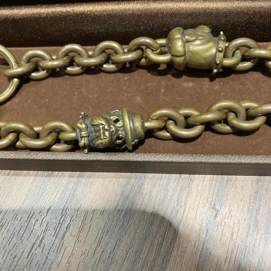 ピーナッツカンパニー　ウォレットチェーン　真鍮