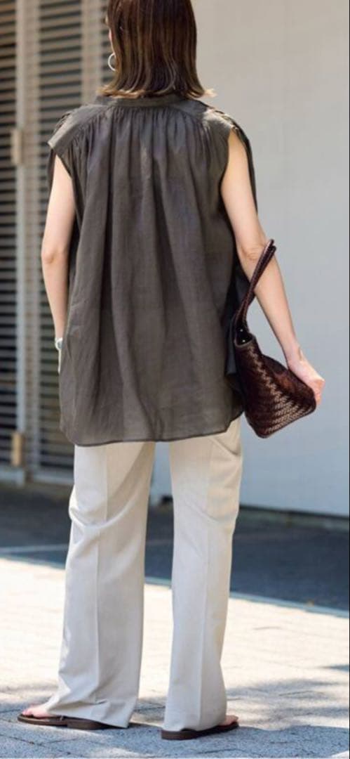 フレームワーク　ラミーギャザーブラウス　新品