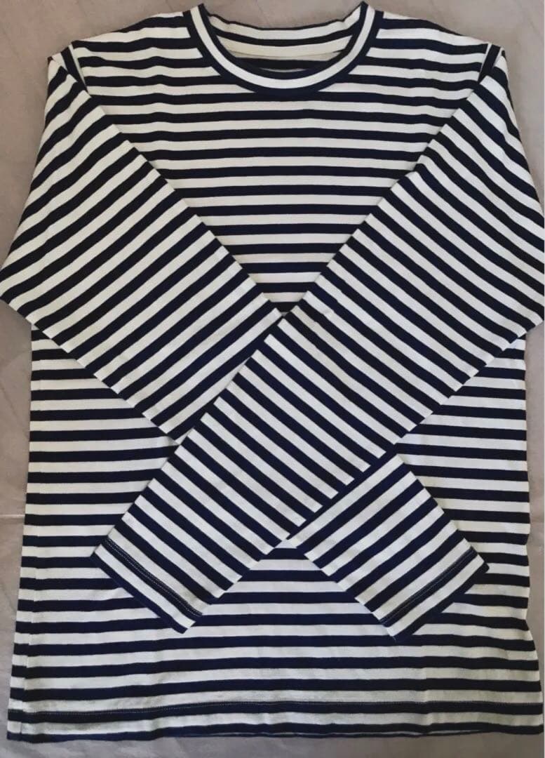 カレンソロジー＜&RC＞ボーダーロングスリーブプルオーバー/ネイビー・エクリュ