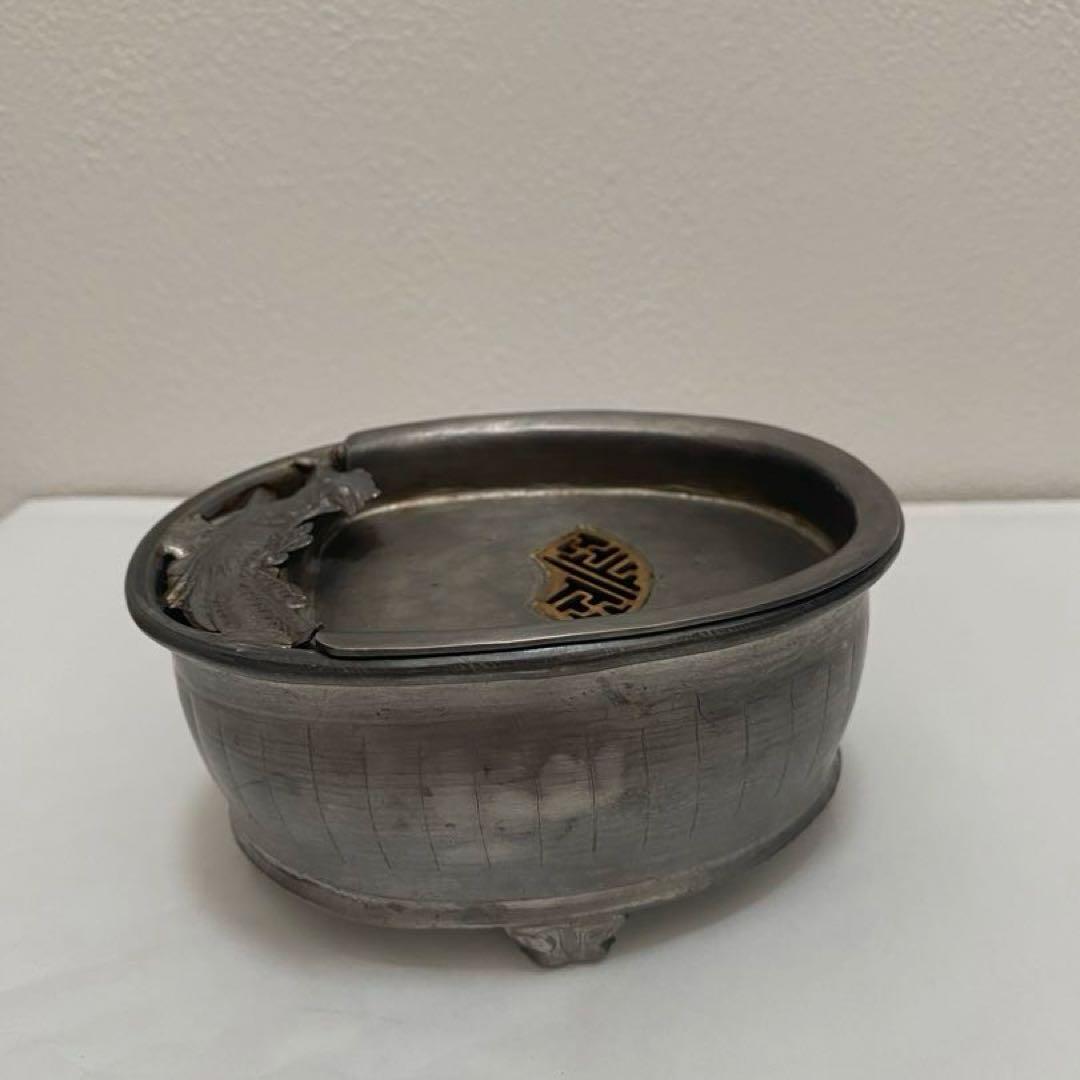 時代物 唐物 在銘 古錫 建水 煎茶道具 旧家蔵出