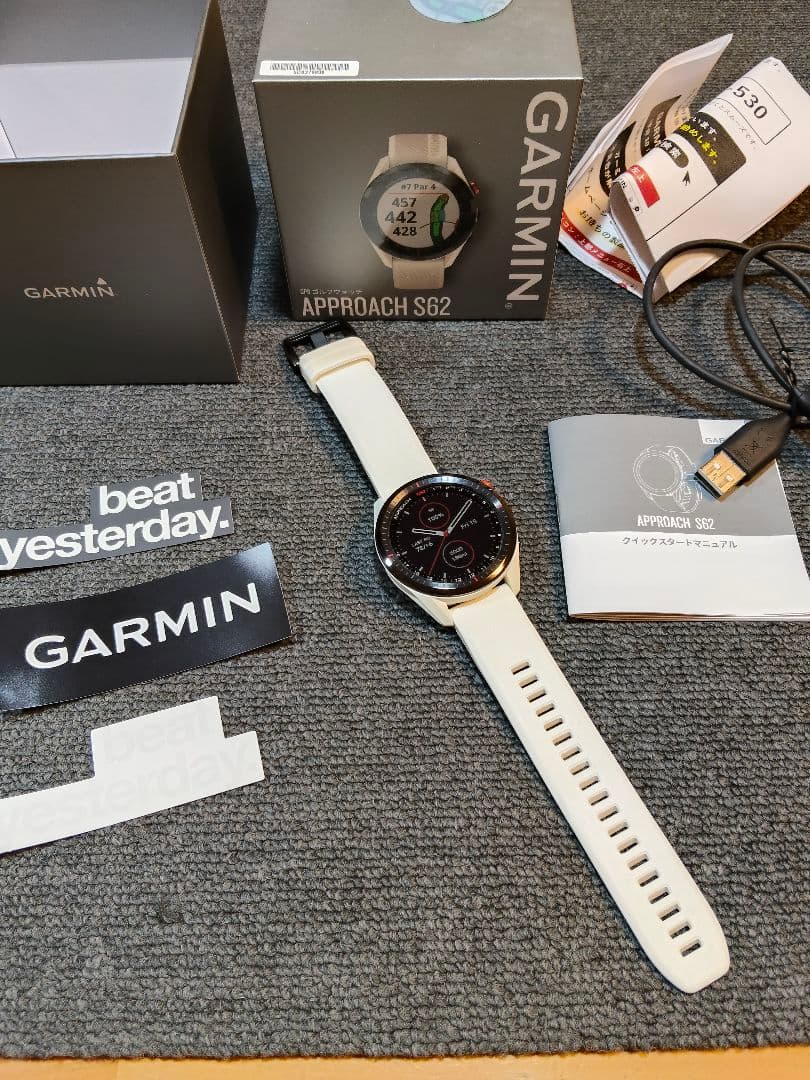 Garmin Approach S62 ホワイト GPSナビ