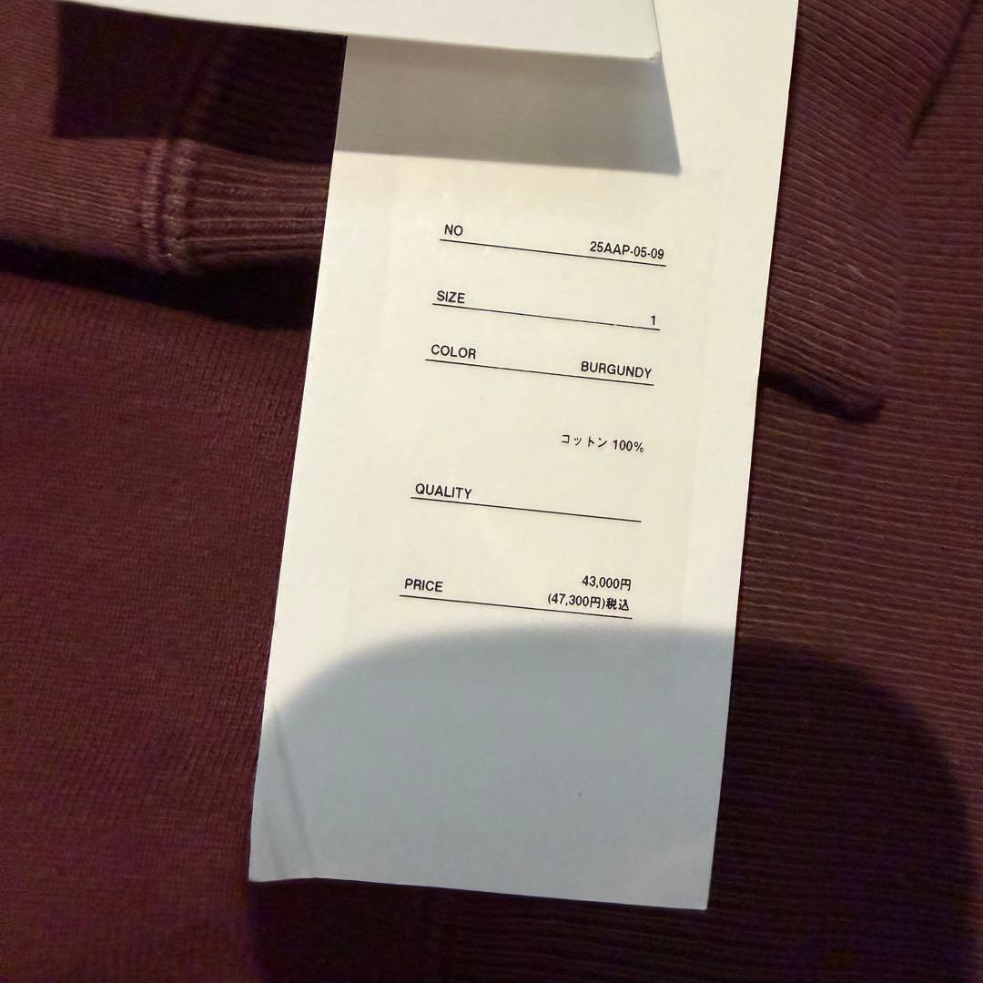 トップス 25AW A.PRESSE Vintage Half Zip Sweat 1