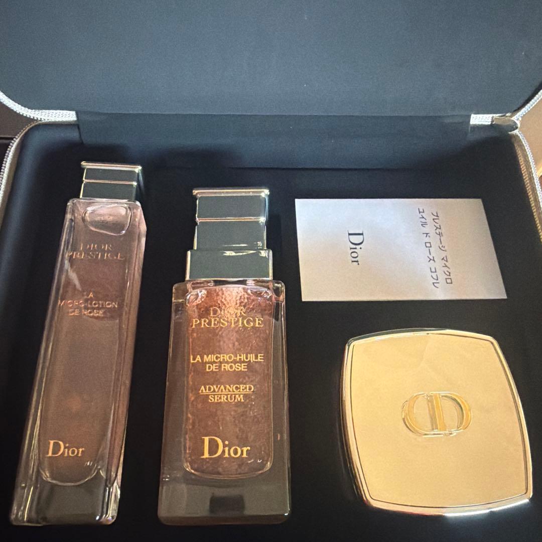 Dior プレステージ　マイクロ　ユイルドローズ　コフレ