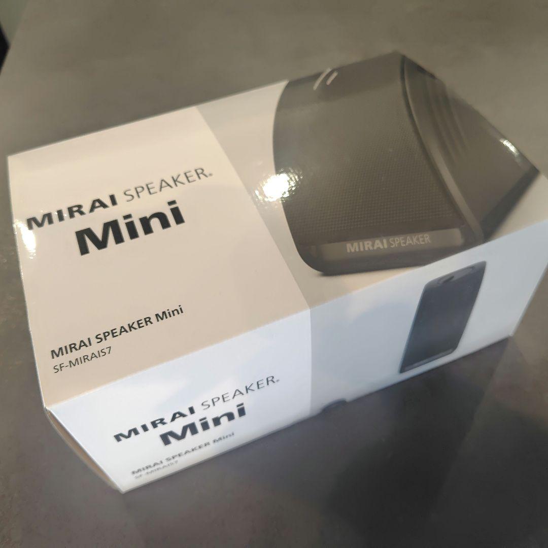 【美品】MIRAISPEAKER mini SF-MIRAIS7 スピーカー