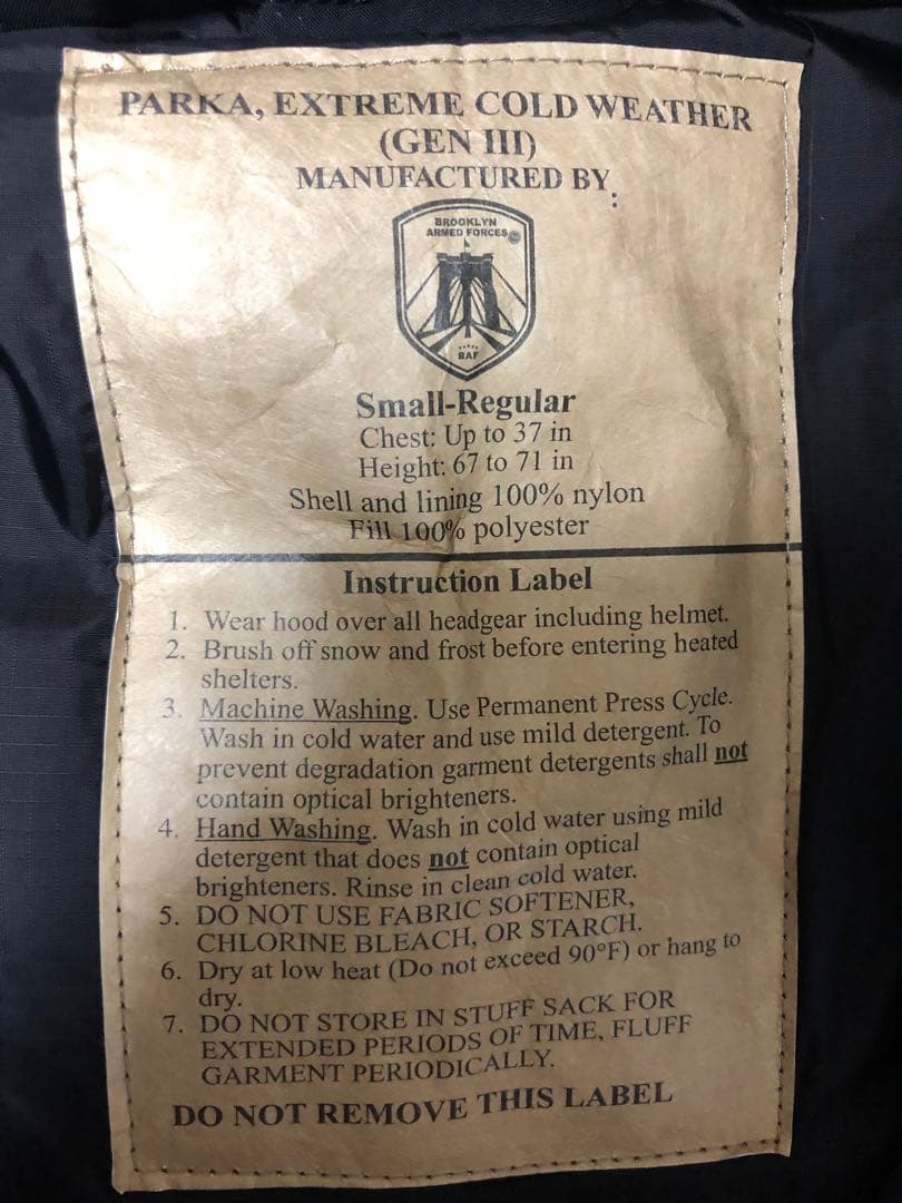 LEVEL7 BLACK Small-Regular デッドストック未使用