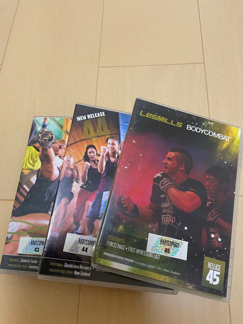 Les Mills BODYCOMBAT 43.44.45 ボディコンバット