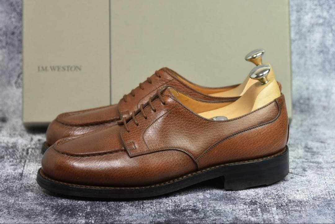 J.M.WESTON　#641　ゴルフ　5E　ブラウン　11ラスト　Uチップ