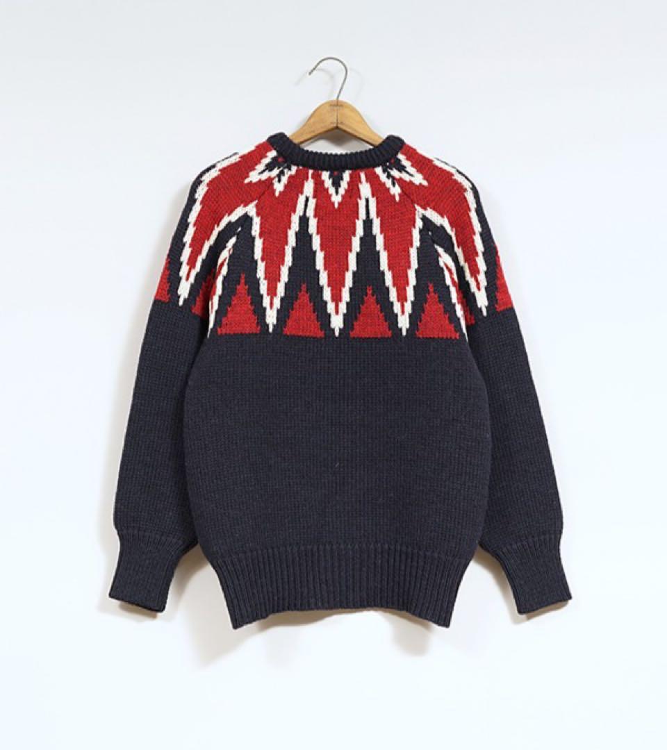 Nigel Cabourn ナイジェルケーボン KEY CREW KNIT