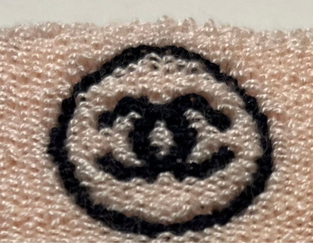 シャネル☆リストバンド　ココマーク　ヴィンテージ　バングル　ブレスレット　ロゴ