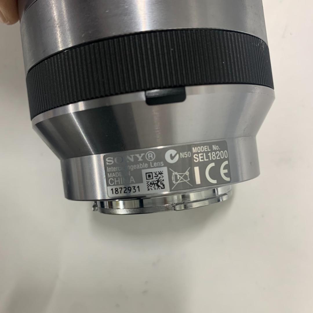 SONY ビデオカメラ本体　NEX-VG10　レンズ　SEL18200