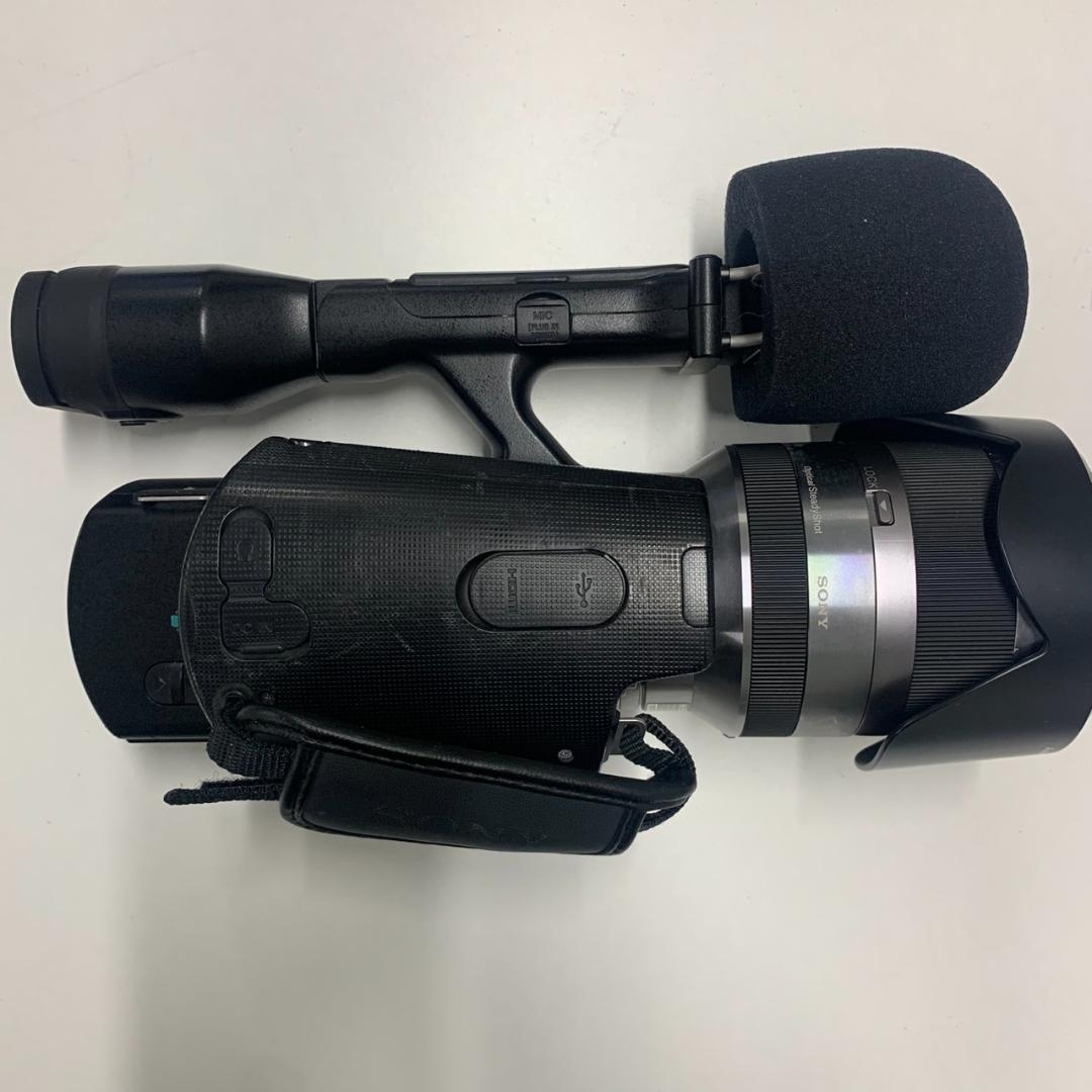 SONY ビデオカメラ本体　NEX-VG10　レンズ　SEL18200