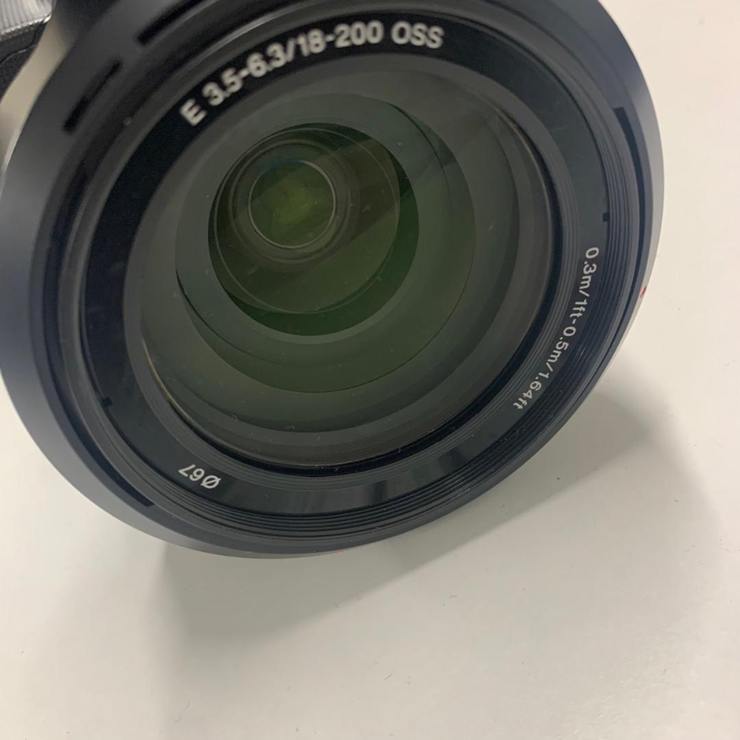 SONY ビデオカメラ本体　NEX-VG10　レンズ　SEL18200