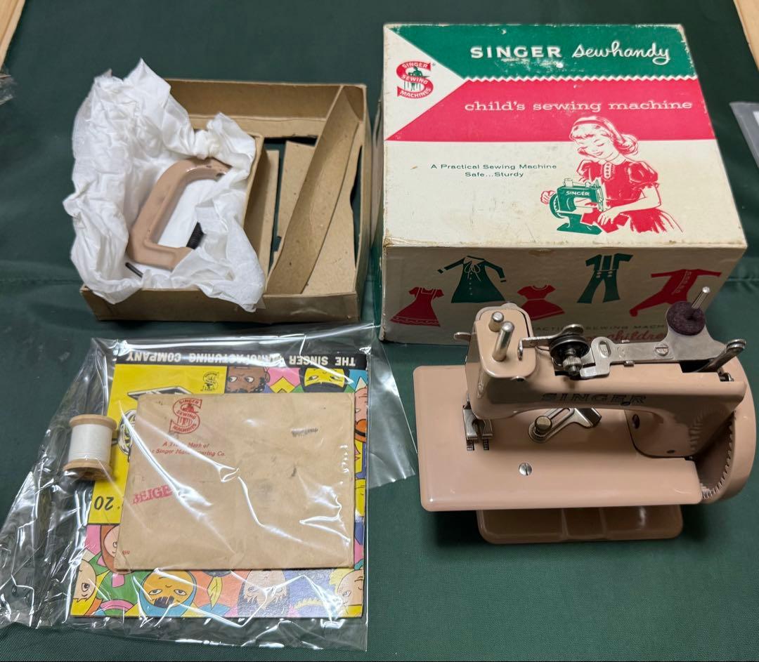 SINGER sewhandy 子供用ミシンシンガー日本製