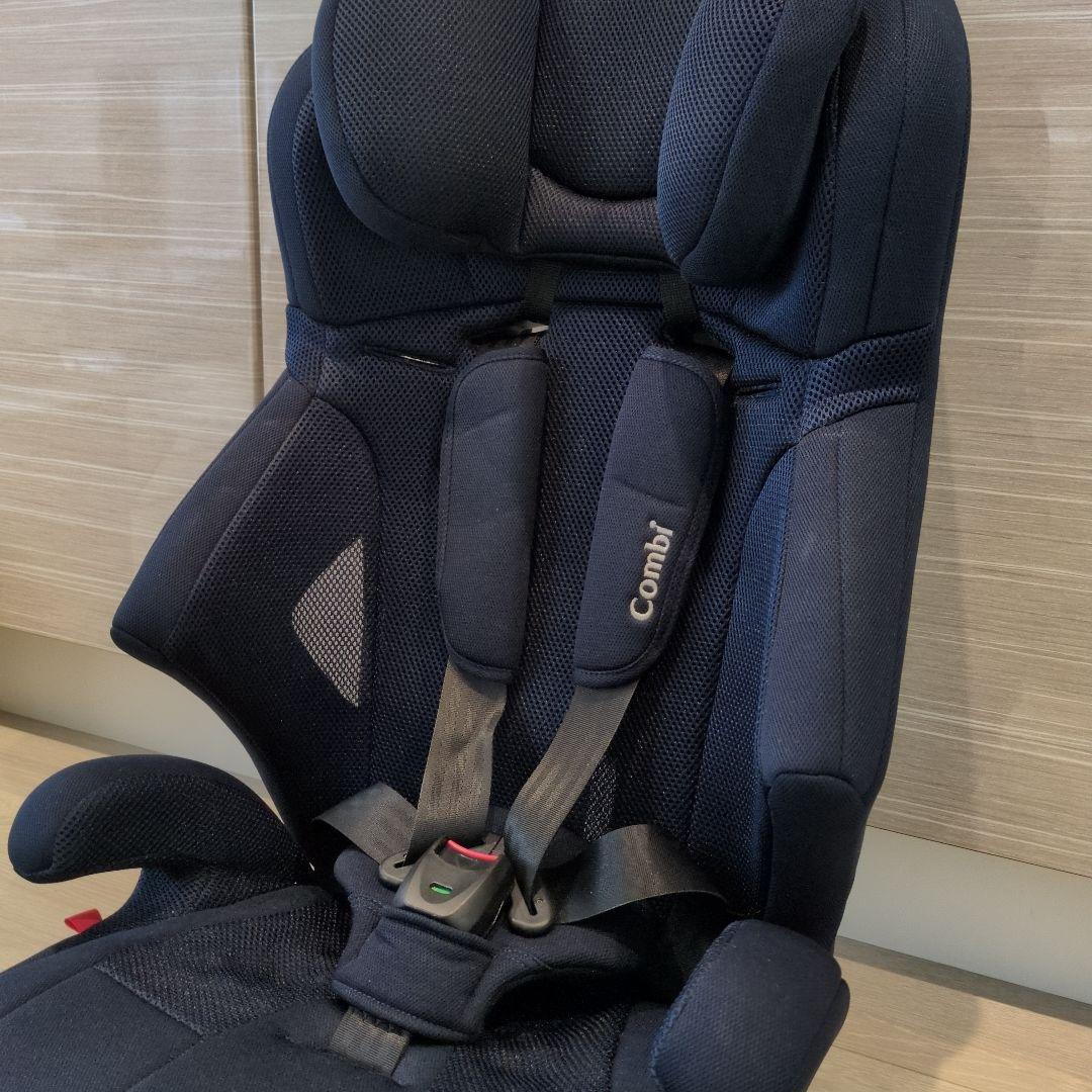 Combi ジョイトリップ ジュニアシート ネイビー カップホルダー付き