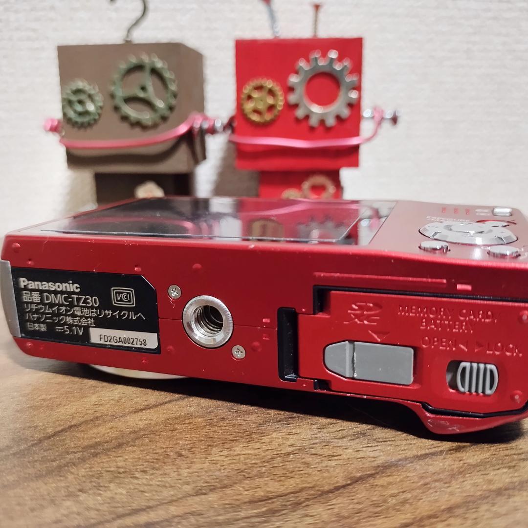 【動作確認済★美品】パナソニック デジタルカメラ LUMIX DMC-TZ10