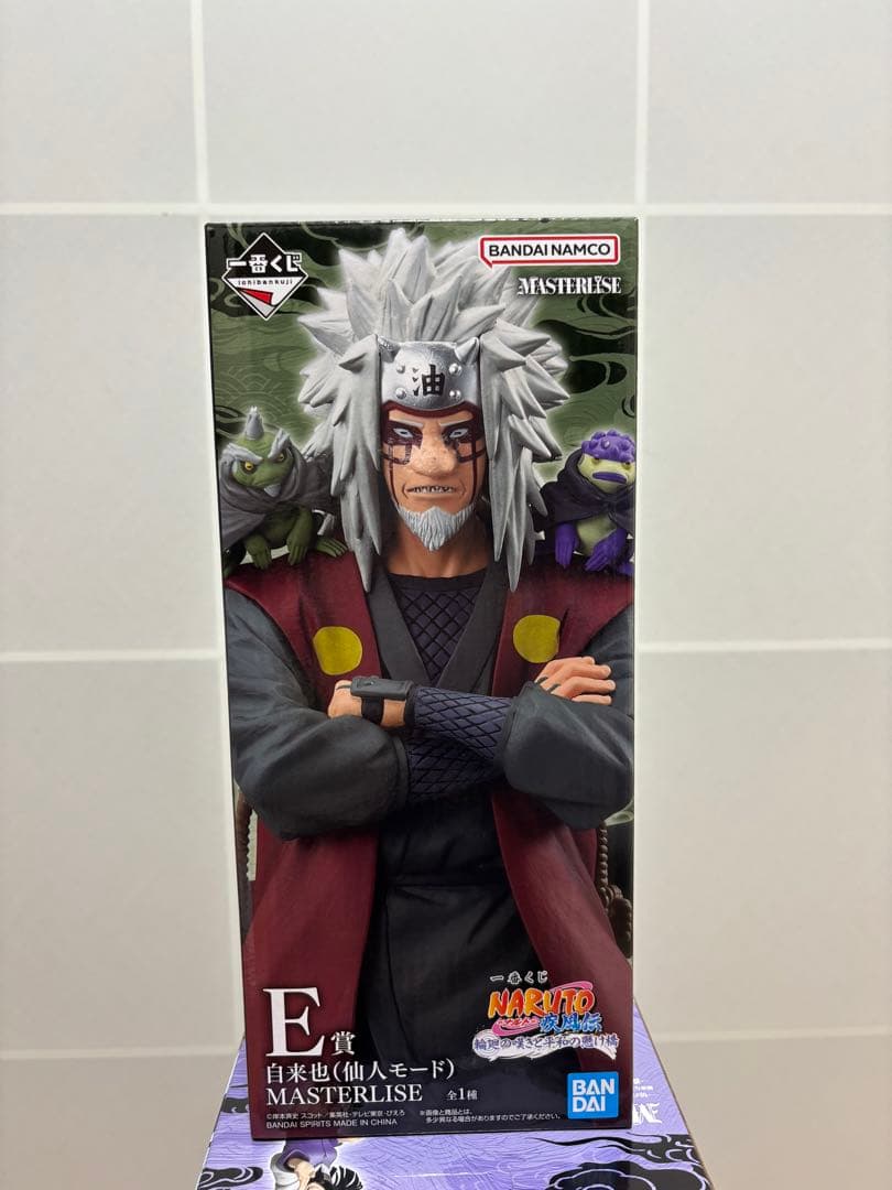 【新品未開封】NARUTO 一番くじ E賞 自来也 フィギュア