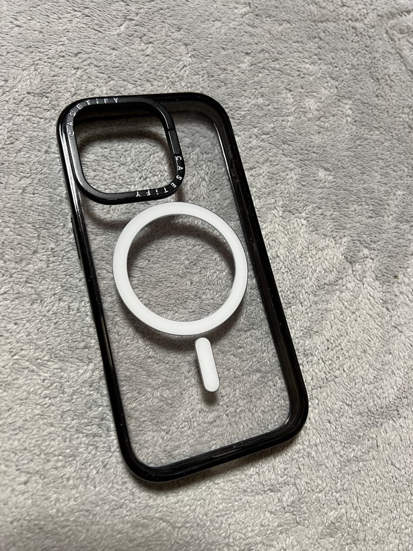 iPhone16ProケースCASETiFY リングスタンドMagSafe対応