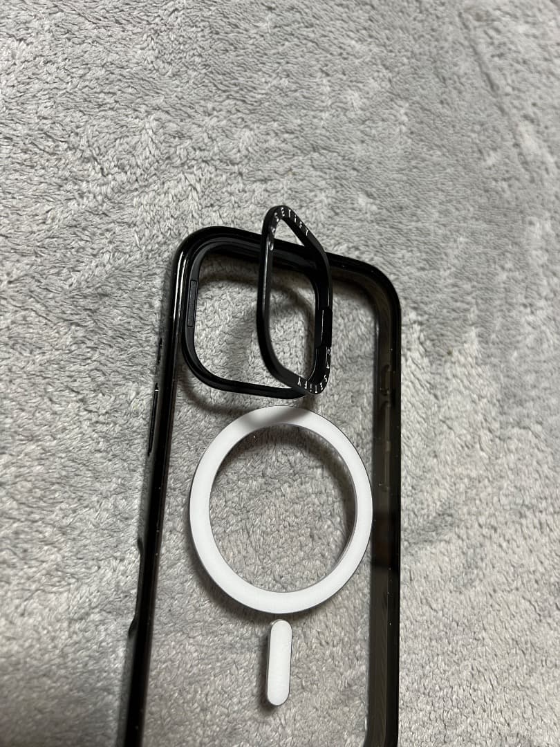 iPhone16ProケースCASETiFY リングスタンドMagSafe対応