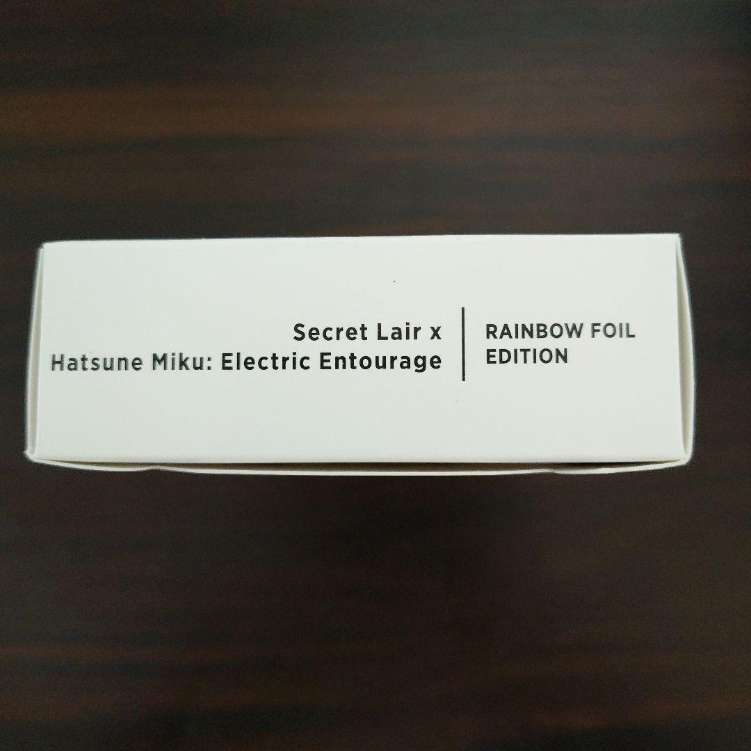 MTG 初音ミク Electric Entourage Foil 日本語 未開封