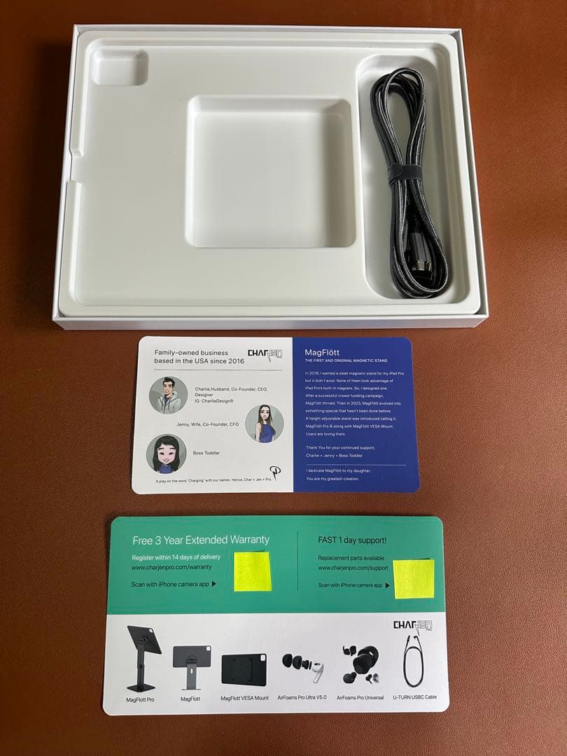 CharJenPro MagFlött VESA V2 13\"/12.9\"