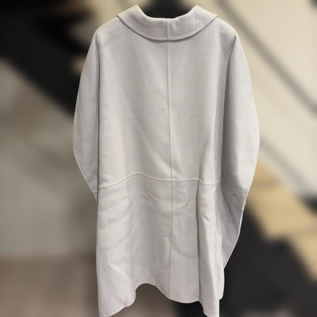 ヤマダヤ福袋　新品未使用　Aga コート　ポンチョ　ライトブルー