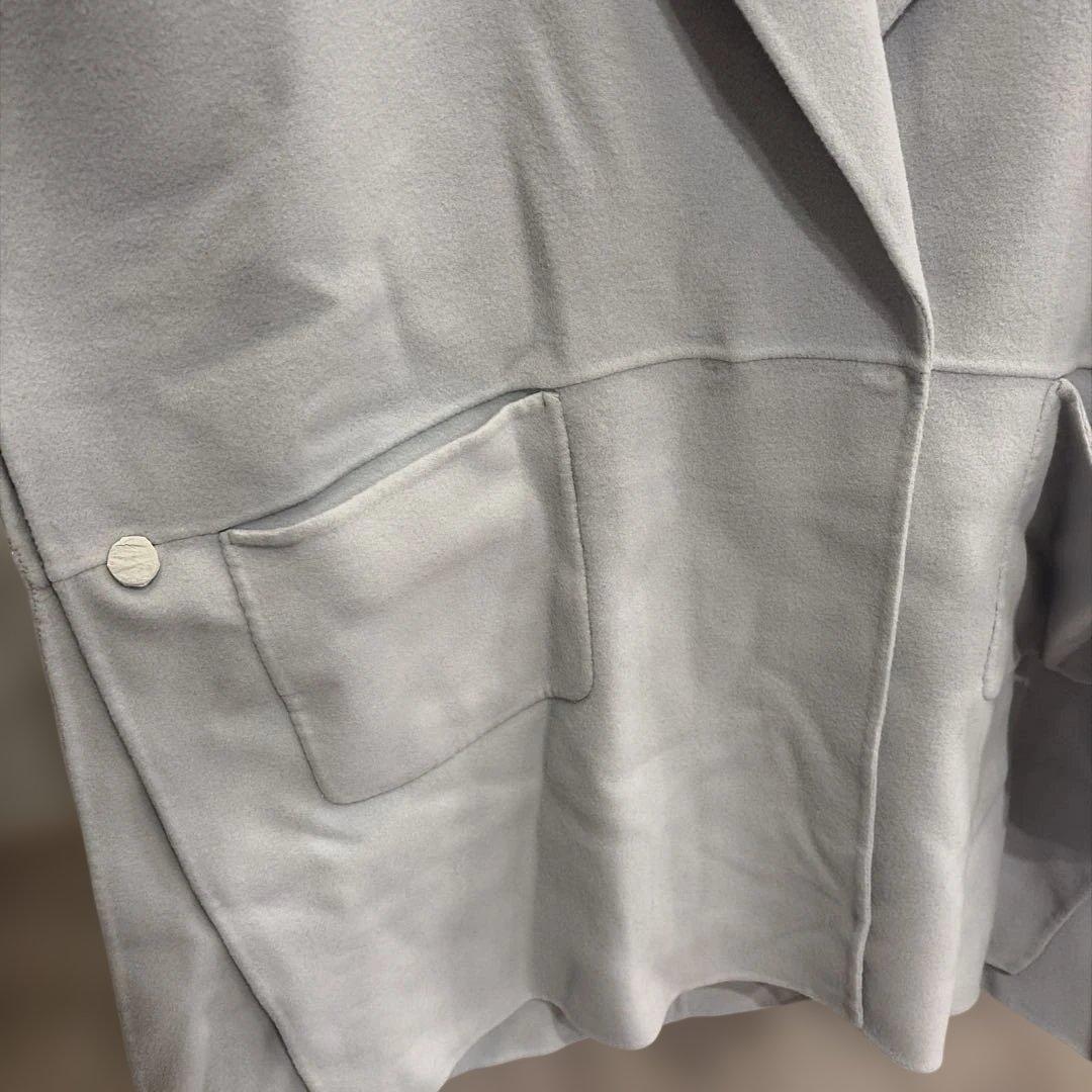 ヤマダヤ福袋　新品未使用　Aga コート　ポンチョ　ライトブルー