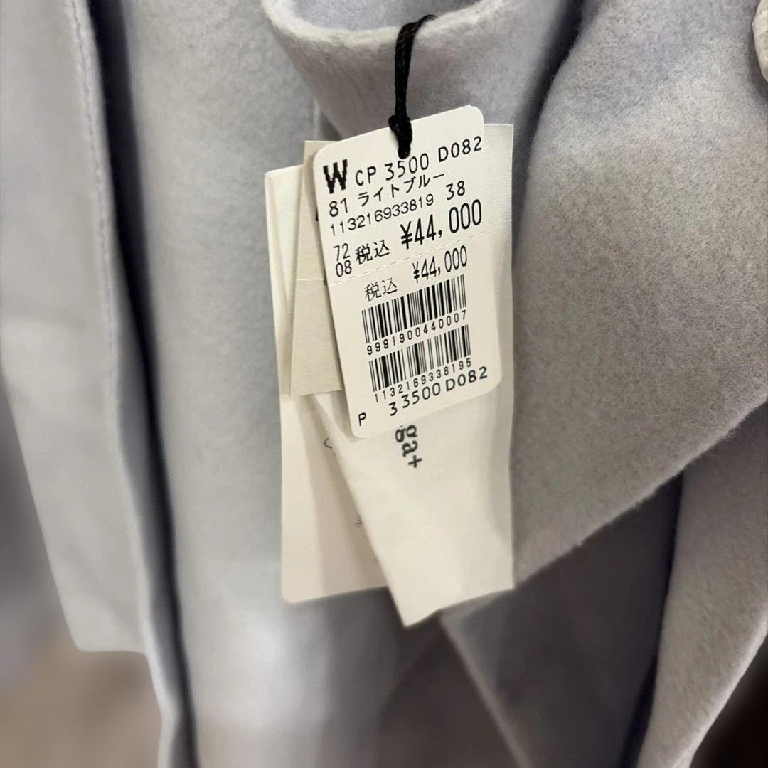 ヤマダヤ福袋　新品未使用　Aga コート　ポンチョ　ライトブルー