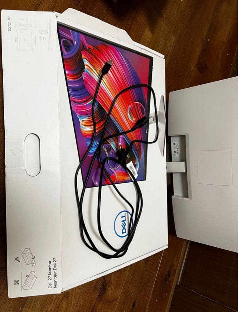 美品 DELL S2721HN 27インチモニター 本体