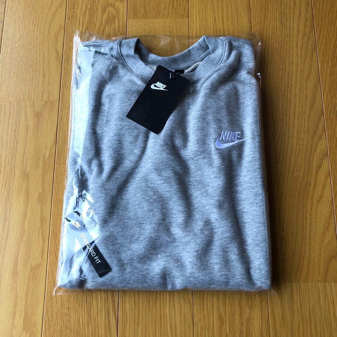 新品 NIKE セットアップ トレーナー&ジョガーパンツ グレー M 送料無料