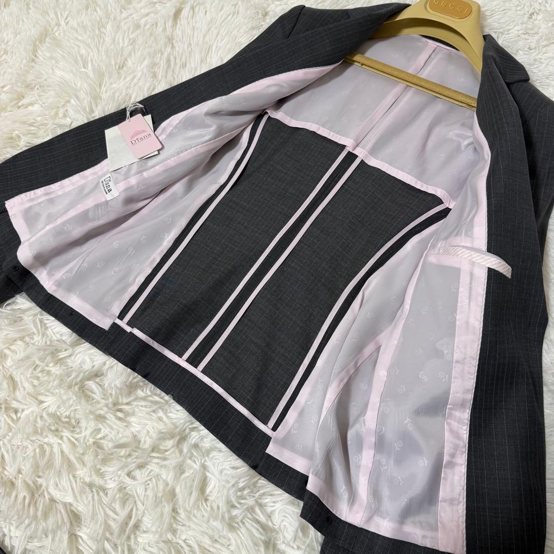 Diana コナカ　9号 タグ付き未使用　スカートスーツ　セットアップ　ビジネス