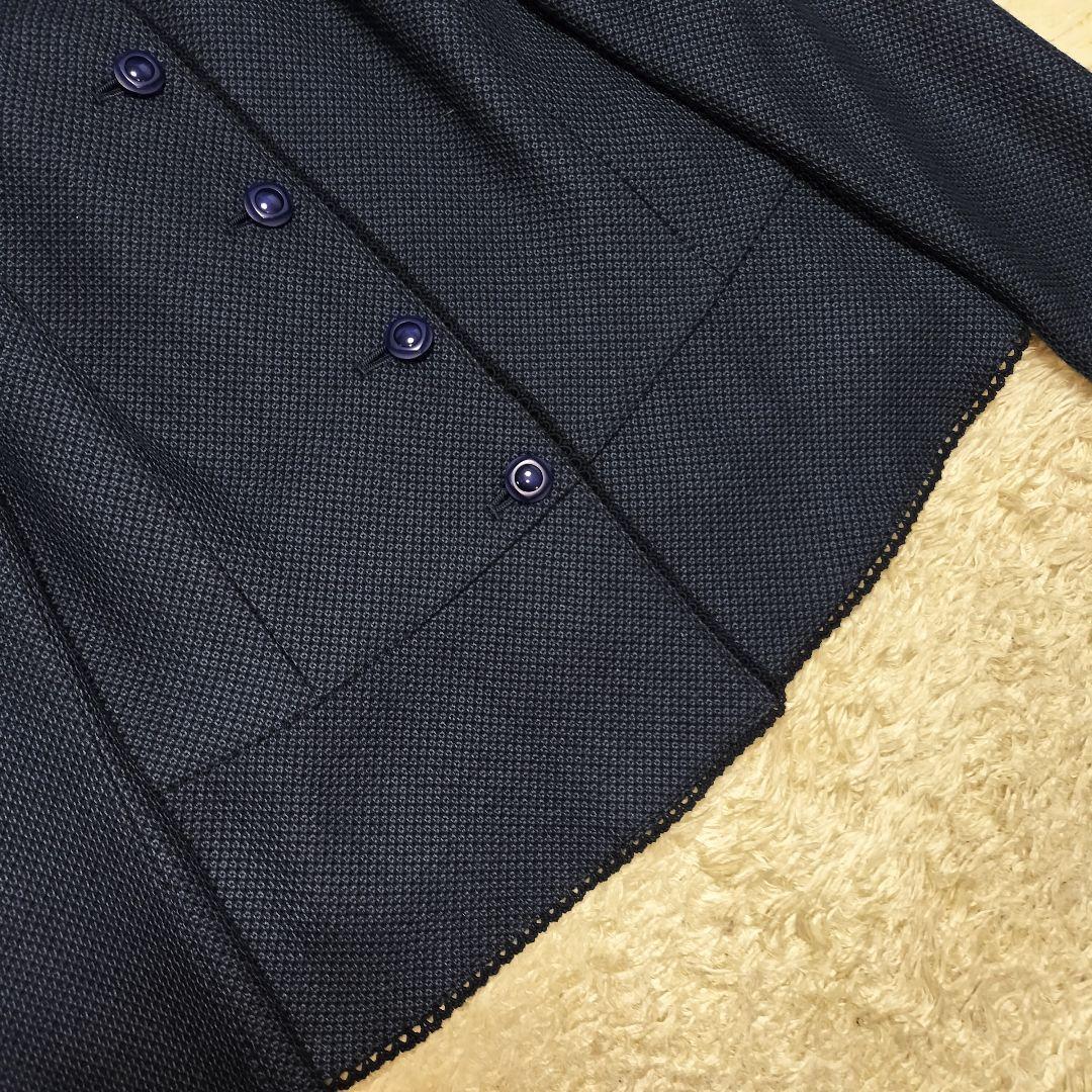 【大きいサイズ】Lelian レリアン フォーマルスーツ シルク混 13号