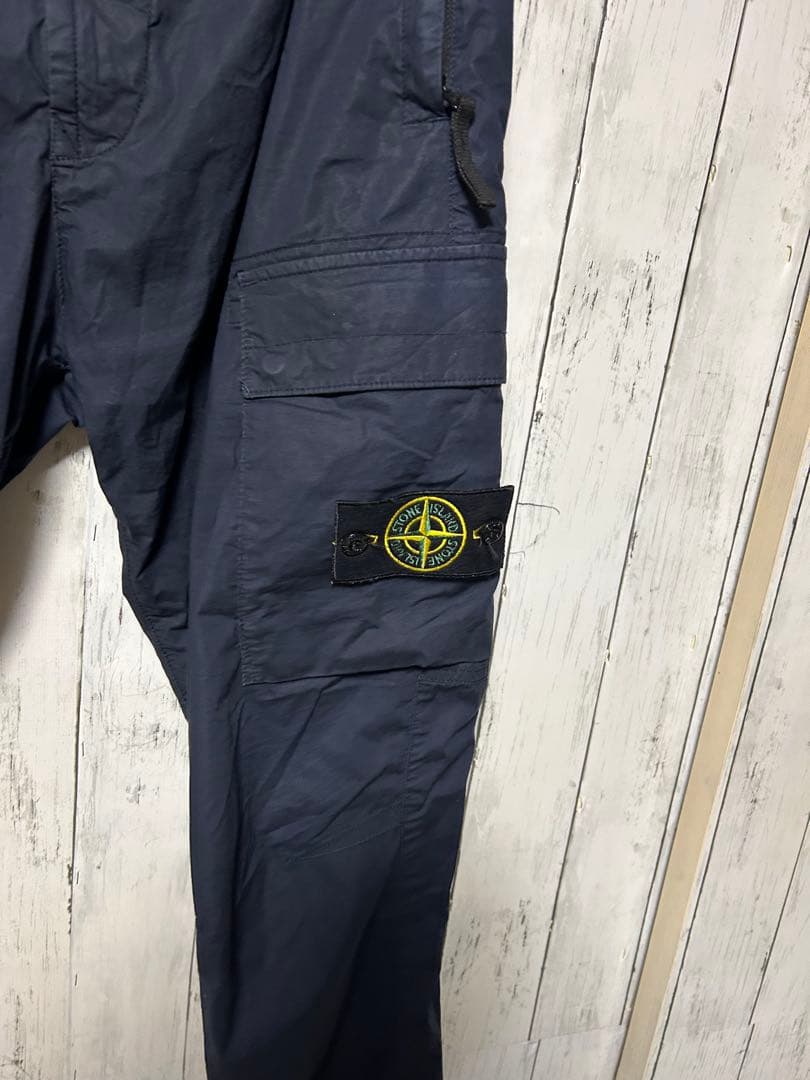 ストーンアイランド　stone  カーゴパンツ　　リブ付き
