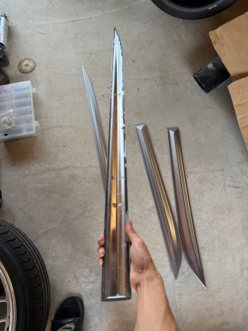 マークX モデリスタスタイリッシュモール　トヨタ純正品