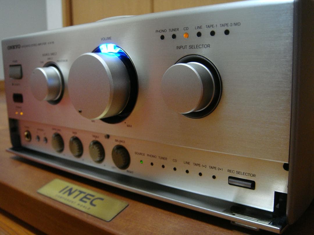 整備済 程度良 ONKYOオンキョー INTEC275アンプ A-911M取説付