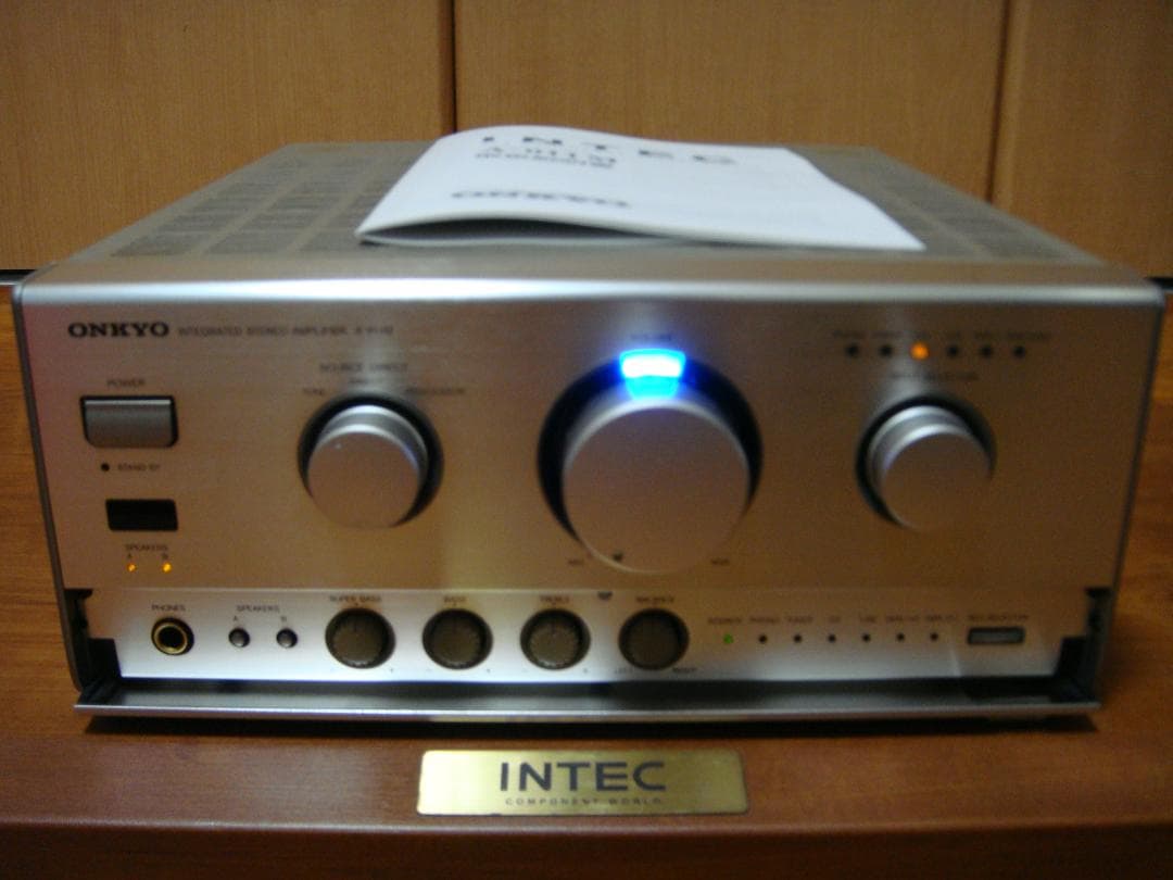 整備済 程度良 ONKYOオンキョー INTEC275アンプ A-911M取説付