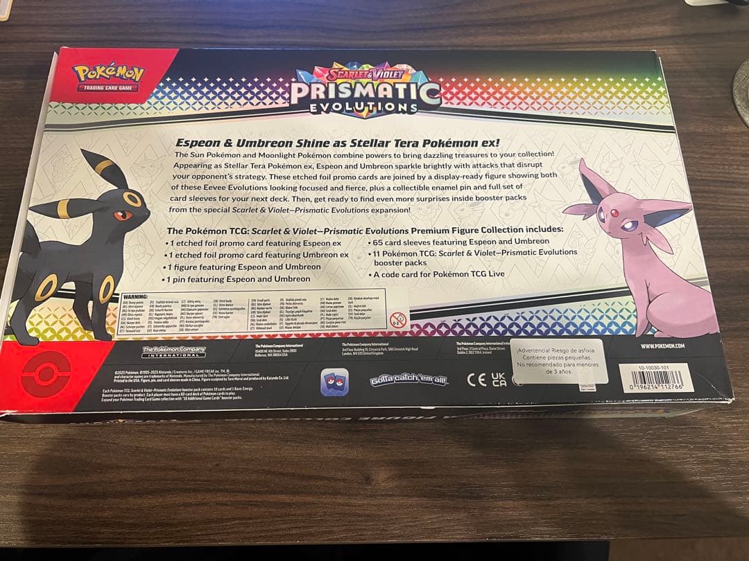 ポケモンカード　プリズマティックエボリューション　海外版テラステラフェス　未開封