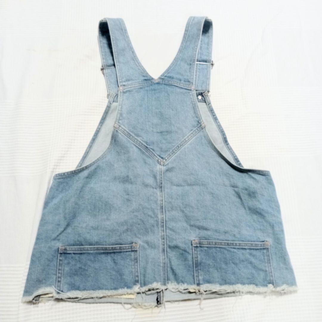 美品 フェノメノン penomenon オーバーオール カットオフ デニム 38