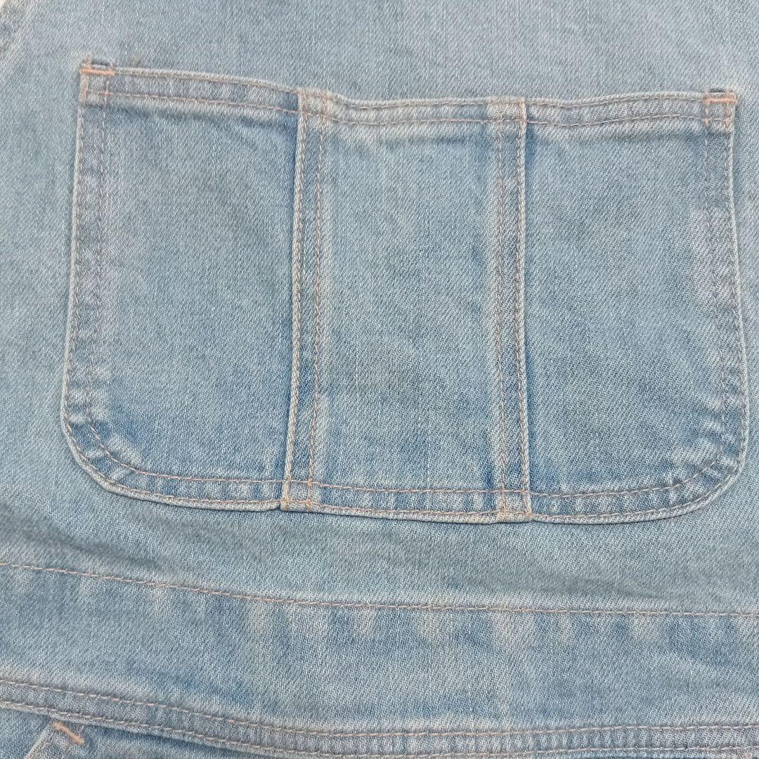 美品 フェノメノン penomenon オーバーオール カットオフ デニム 38