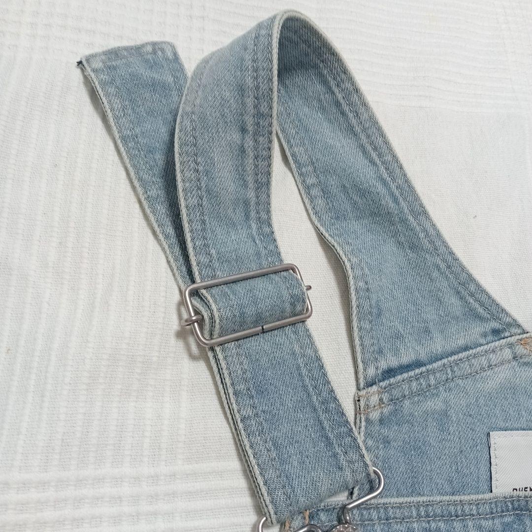 美品 フェノメノン penomenon オーバーオール カットオフ デニム 38