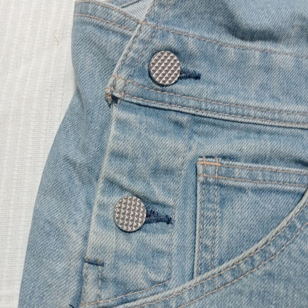 美品 フェノメノン penomenon オーバーオール カットオフ デニム 38