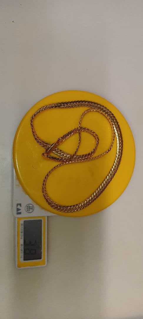 本日即発送　イタリア製　750刻印ネックレス