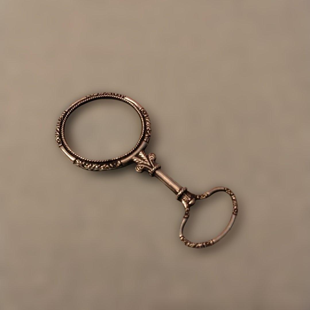 お値下げ　純銀　ペンダントルーペ　925刻印