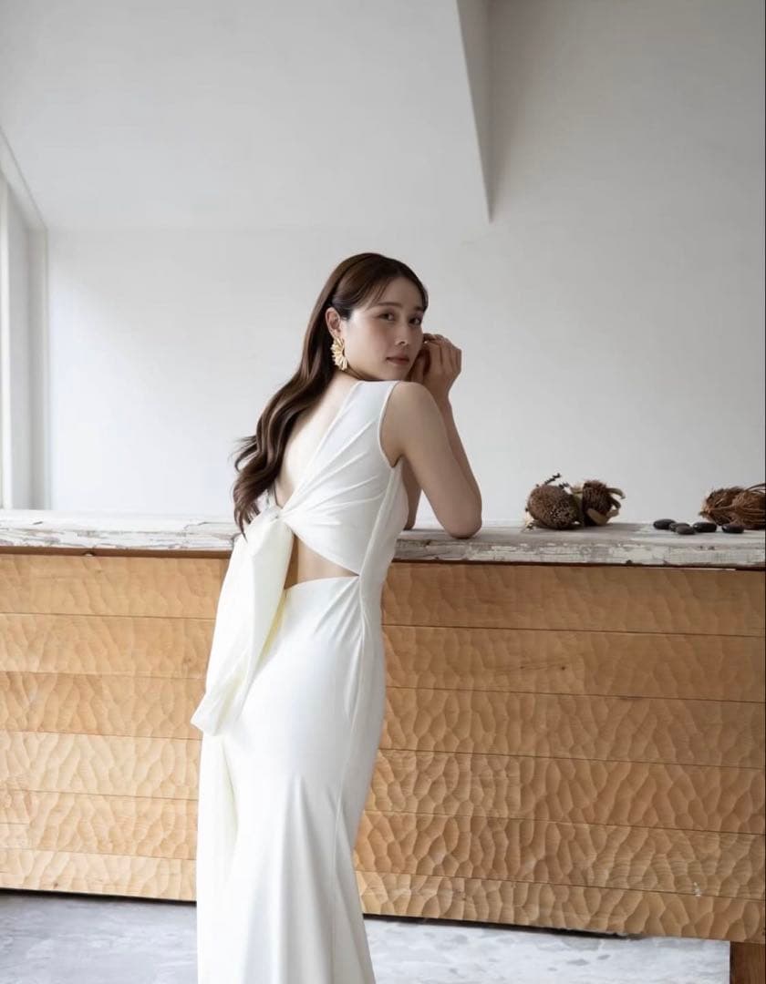 THE URBAN BLANCHE ウェディングドレス （ドレスカバー付き）