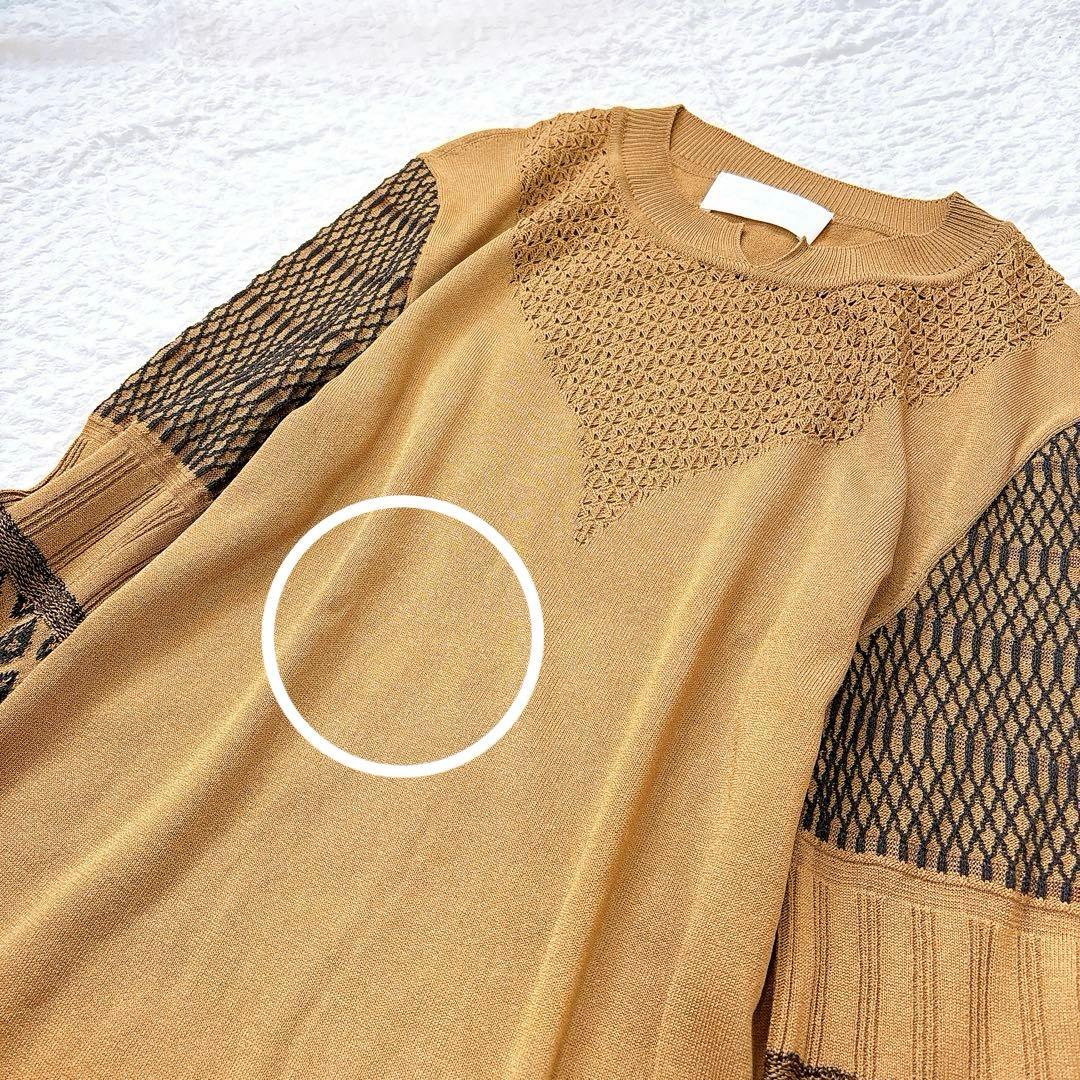 マメクロゴウチ/19ss Iラインニットドレス　ワンピース　人気デザイン