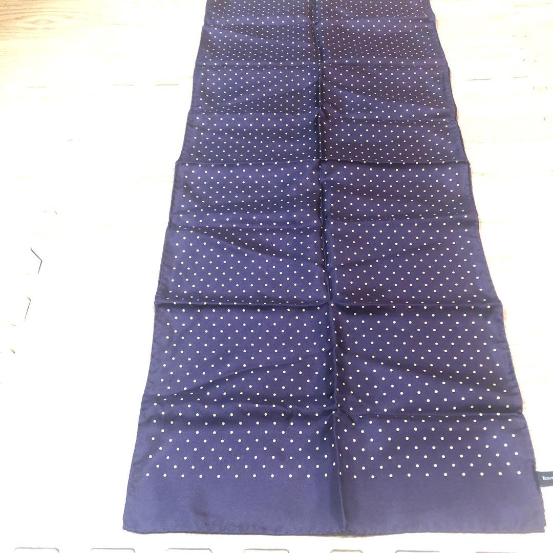 【れお未使用】『Ermenegildo Zegna 』シルクストール